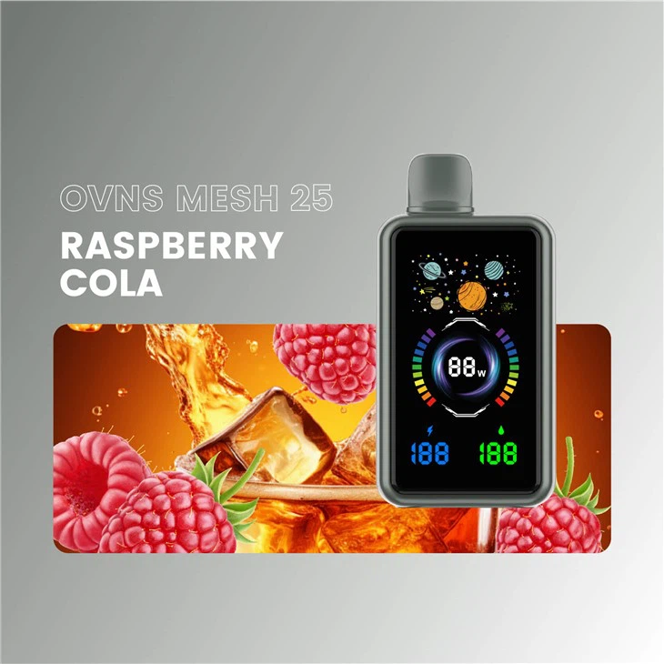 Raspberry Full Screen Rechargeable 30K Puff Vape E-cigarette Raspberry Full Screen Rechargeable 30K Puff Vape E-cigarette